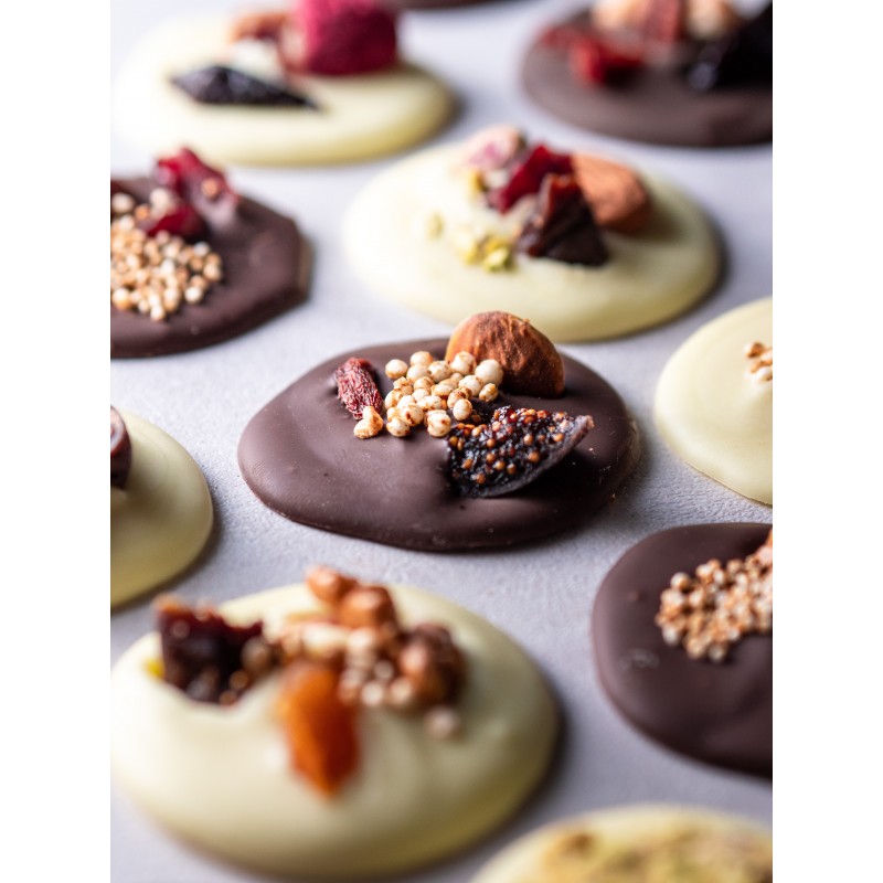 Mendiants 3 chocolats